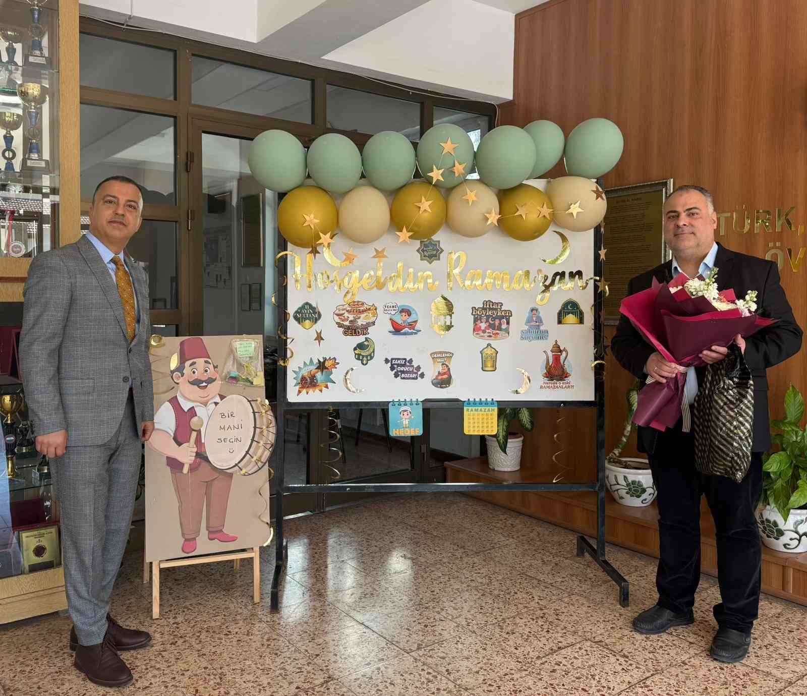 Aydın Lisesi’nde Ramazan söyleşisi ilgi gördü
