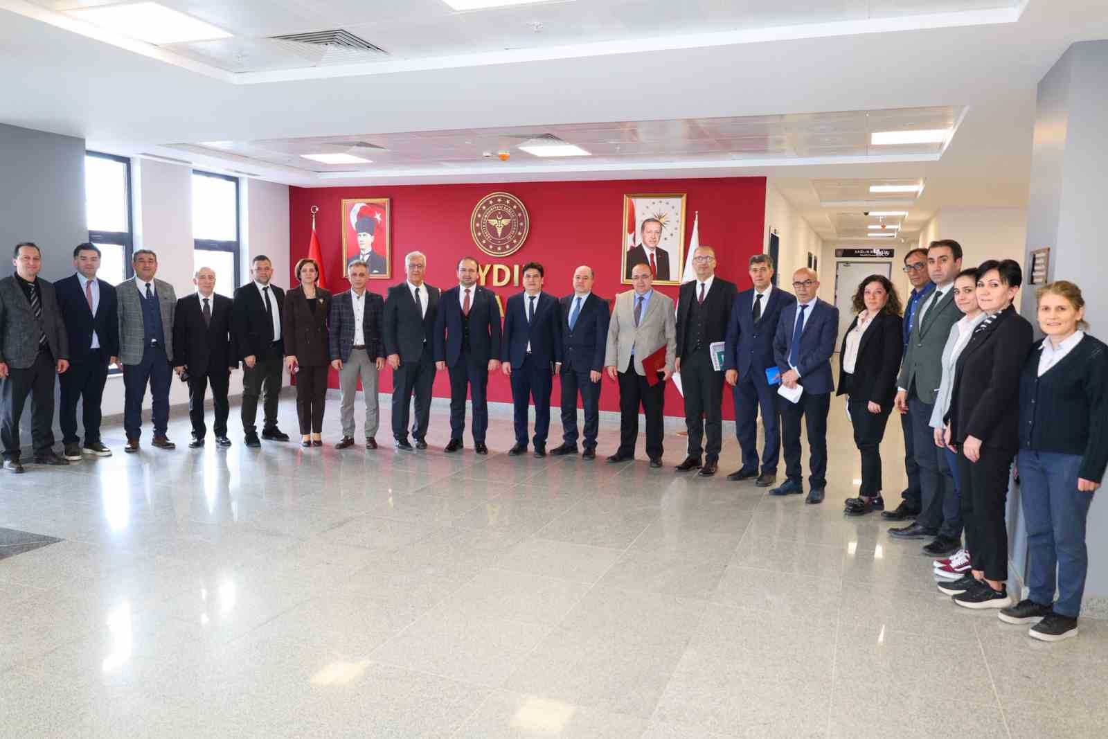 Aydın Şehir Hastanesi’nde üçüncü etap taşınma süreci ele alındı
