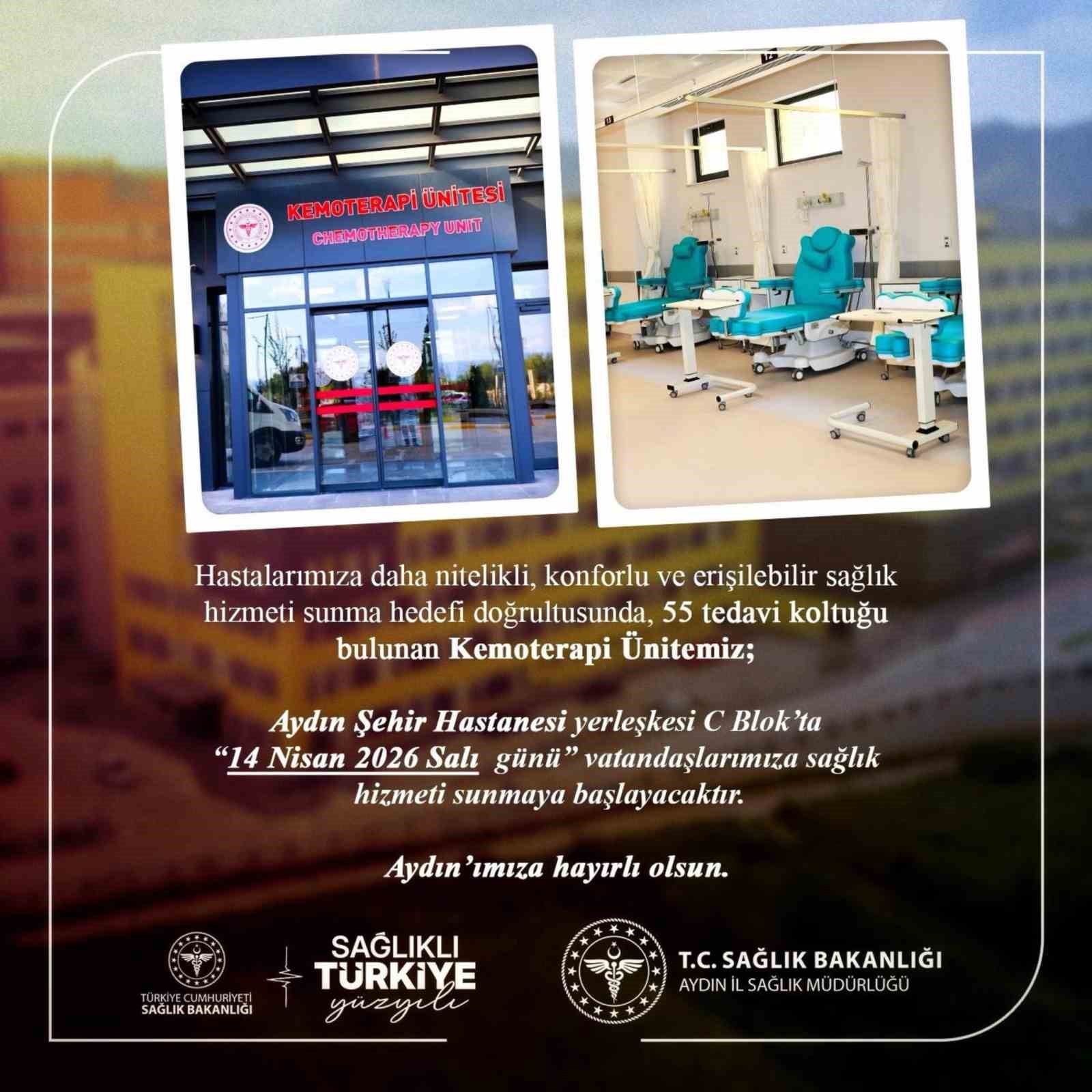 Aydın Şehir Hastanesi’nde yeni birimler hizmete giriyor
