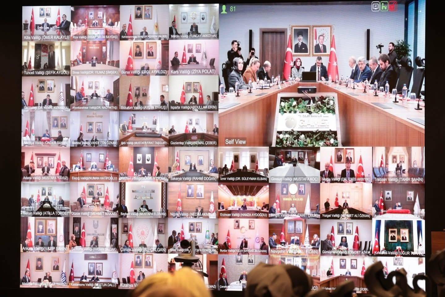 Aydın Valisi Canbolat, Sosyal Hizmet Toplantısı’na katıldı
