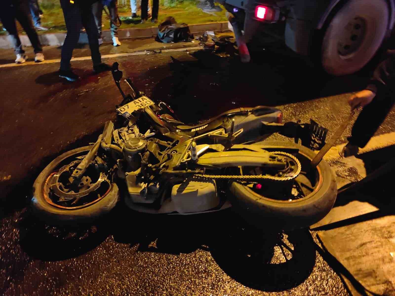 Aydın’da aşırı sürat ölüm getirdi
