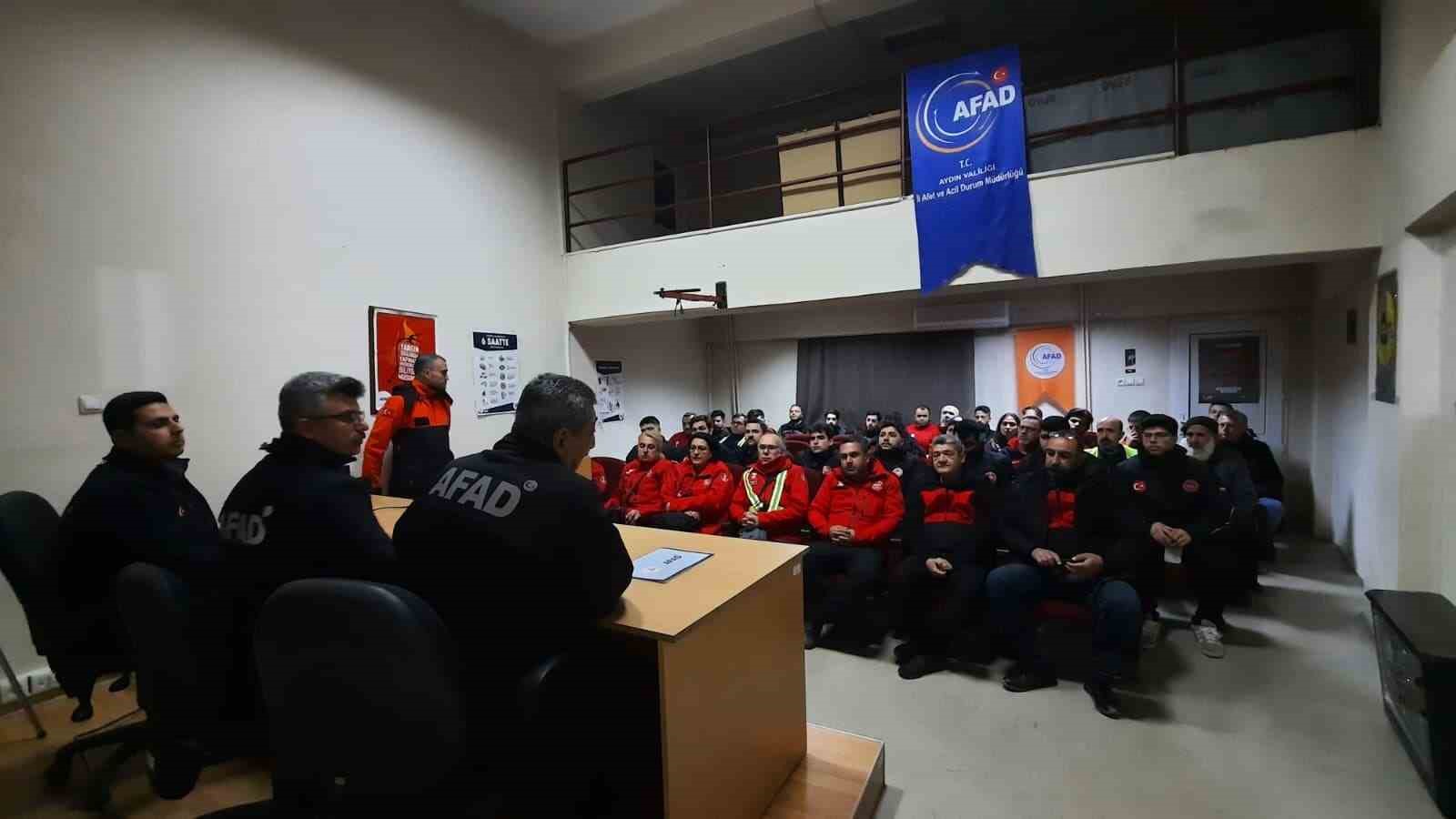 Aydın’da depreme hazırlık tatbikatında ekipler koordinasyonu sahada test etti
