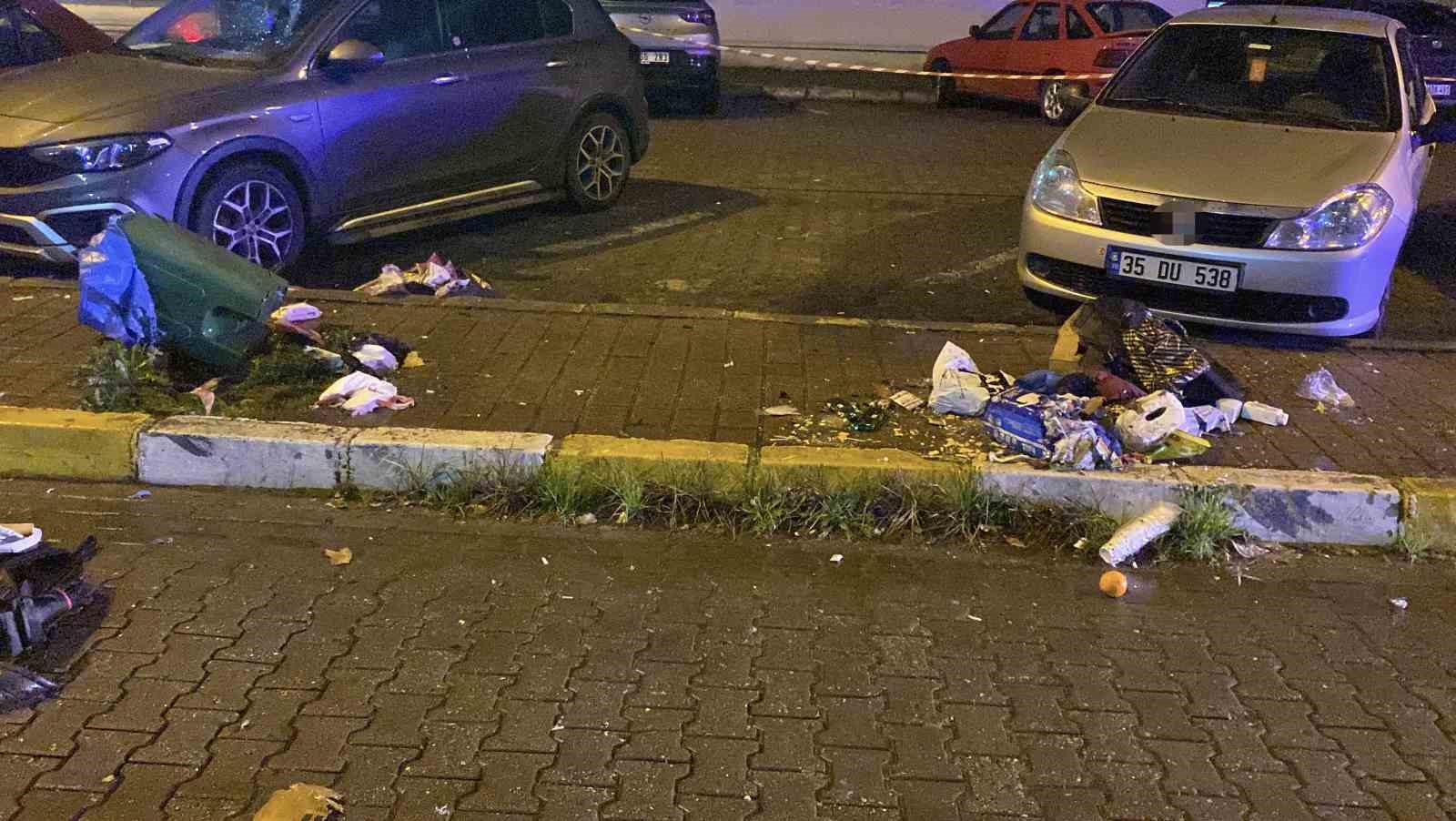 Aydın’da hastane önündeki şüpheli valizden giyecek çıktı
