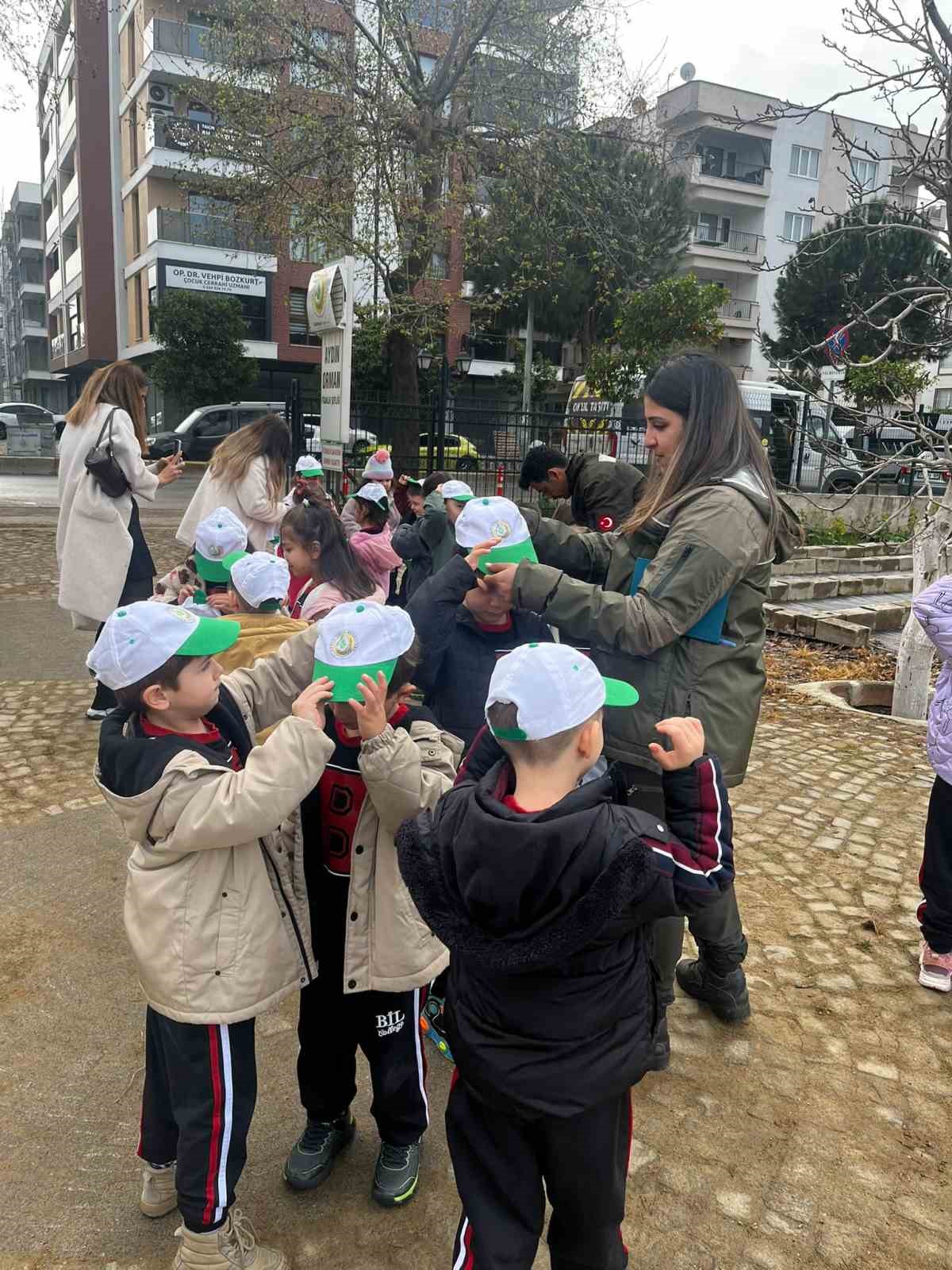 Aydın’da miniklere orman sevgisi aşılandı
