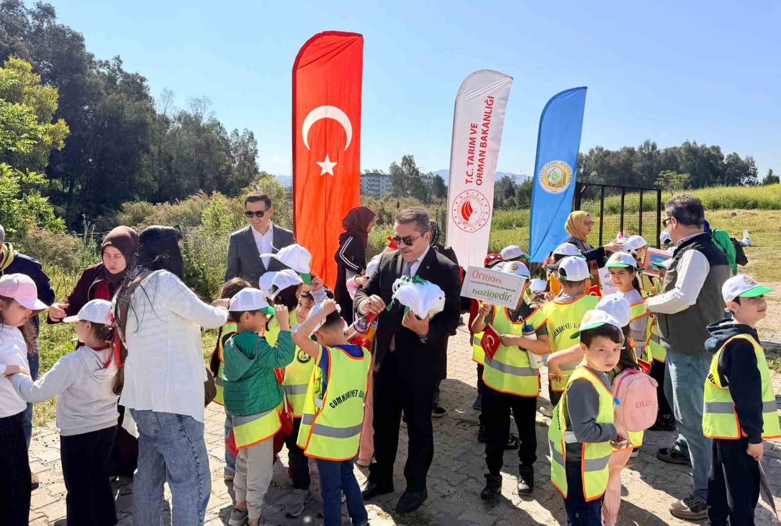 Aydın’da öğrenciler doğayla buluştu
