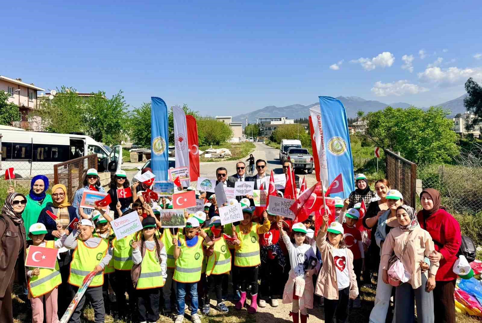 Aydın’da öğrenciler doğayla buluştu
