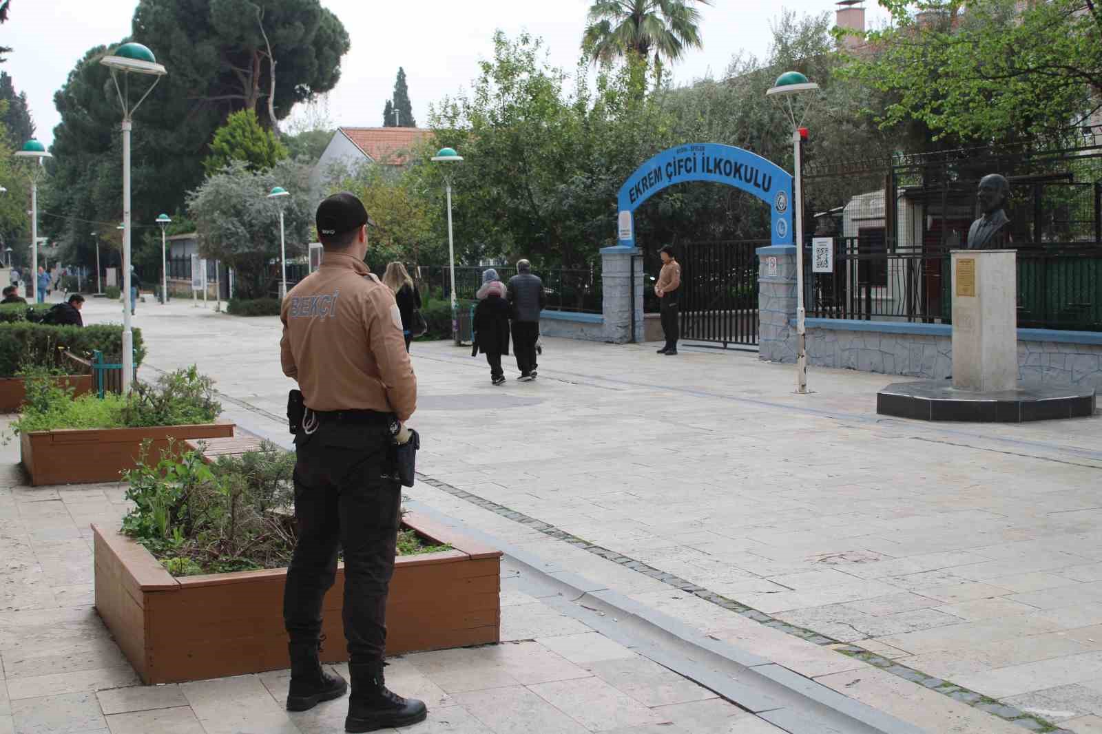 Aydın’da okullarda güvenlik en üst seviyeye çıkarıldı
