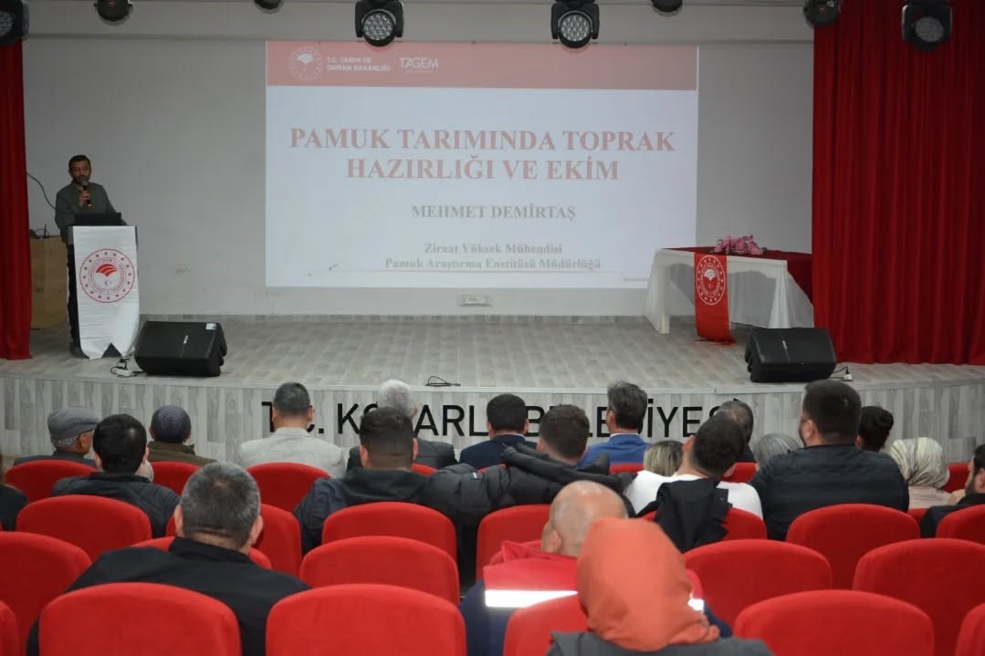 Aydın’da pamukta eğitim seferberliği başladı
Aydın’da pamukta eğitim seferberliği başladı