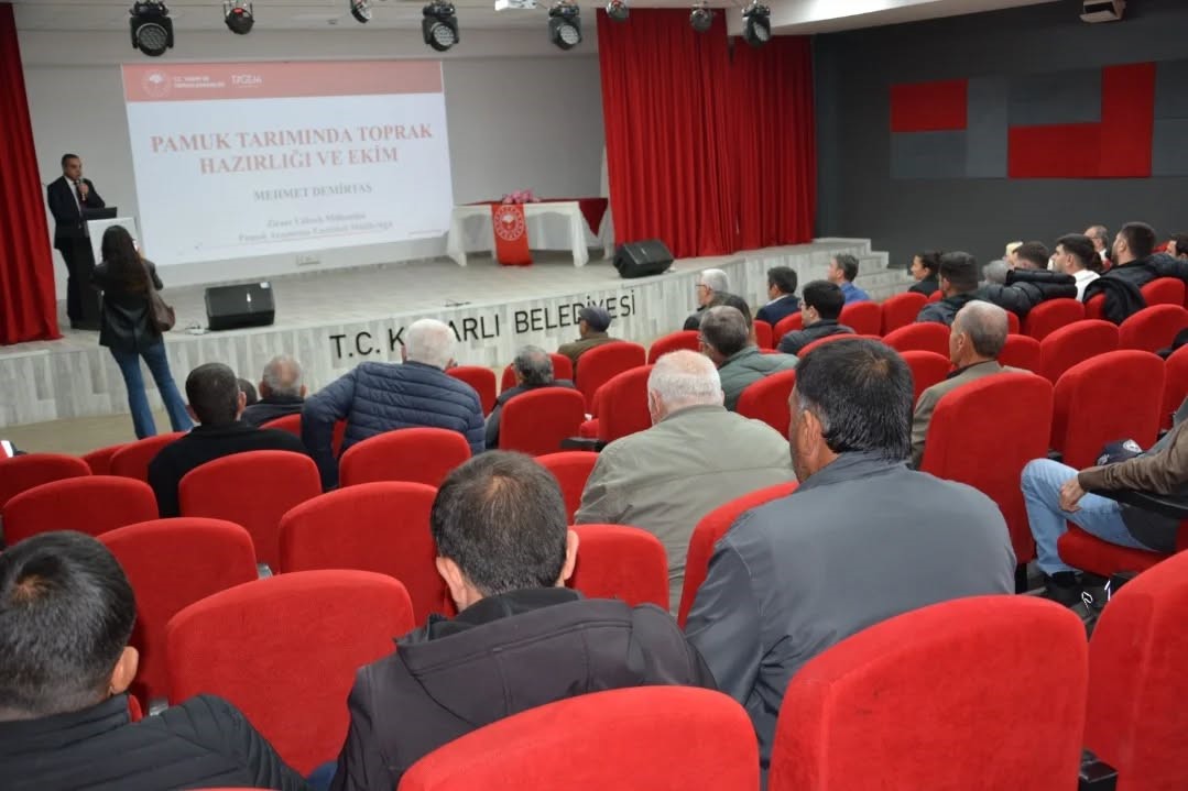 Aydın’da pamukta eğitim seferberliği başladı
Aydın’da pamukta eğitim seferberliği başladı