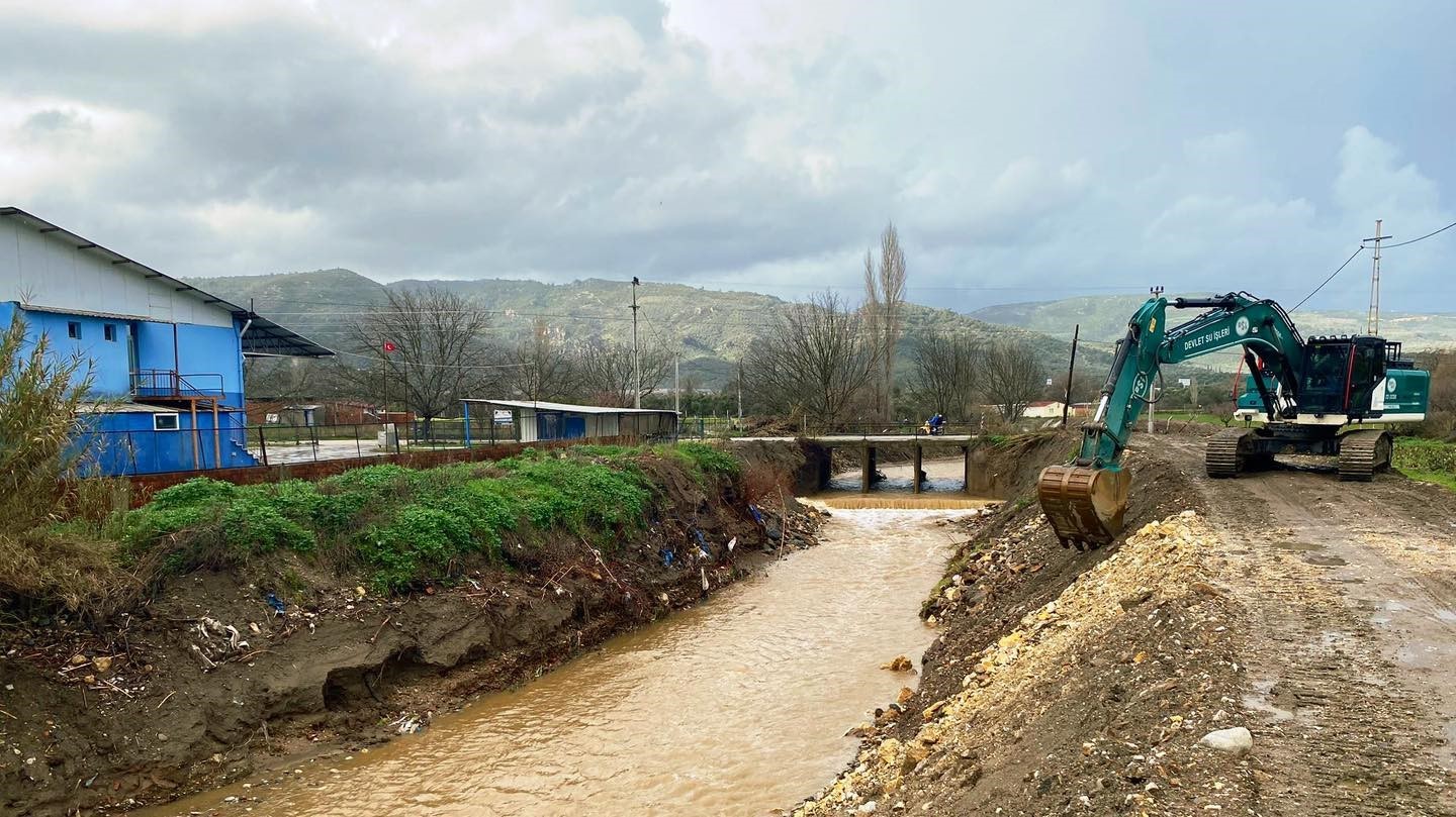 Aydın’da taşkın riskine karşı teyakkuz haline geçildi
