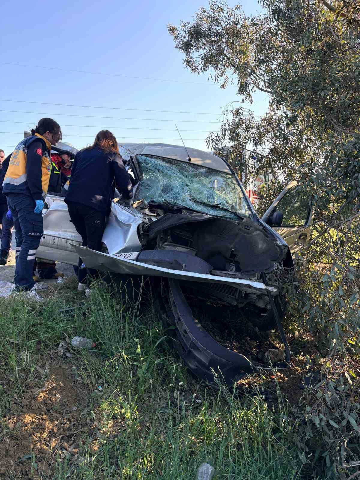 Aydın’da trafik kazası: 3 yaralı
