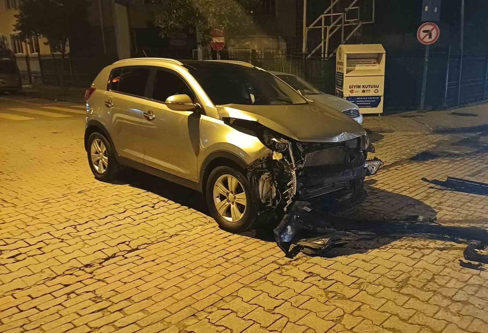 Aydın’da trafik kazası ucuz atlatıldı
