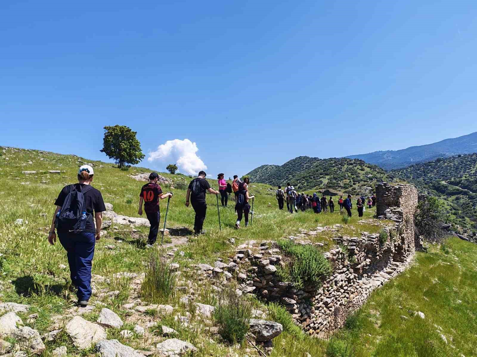 Aydın’da trekking rotası tarihle buluştu
