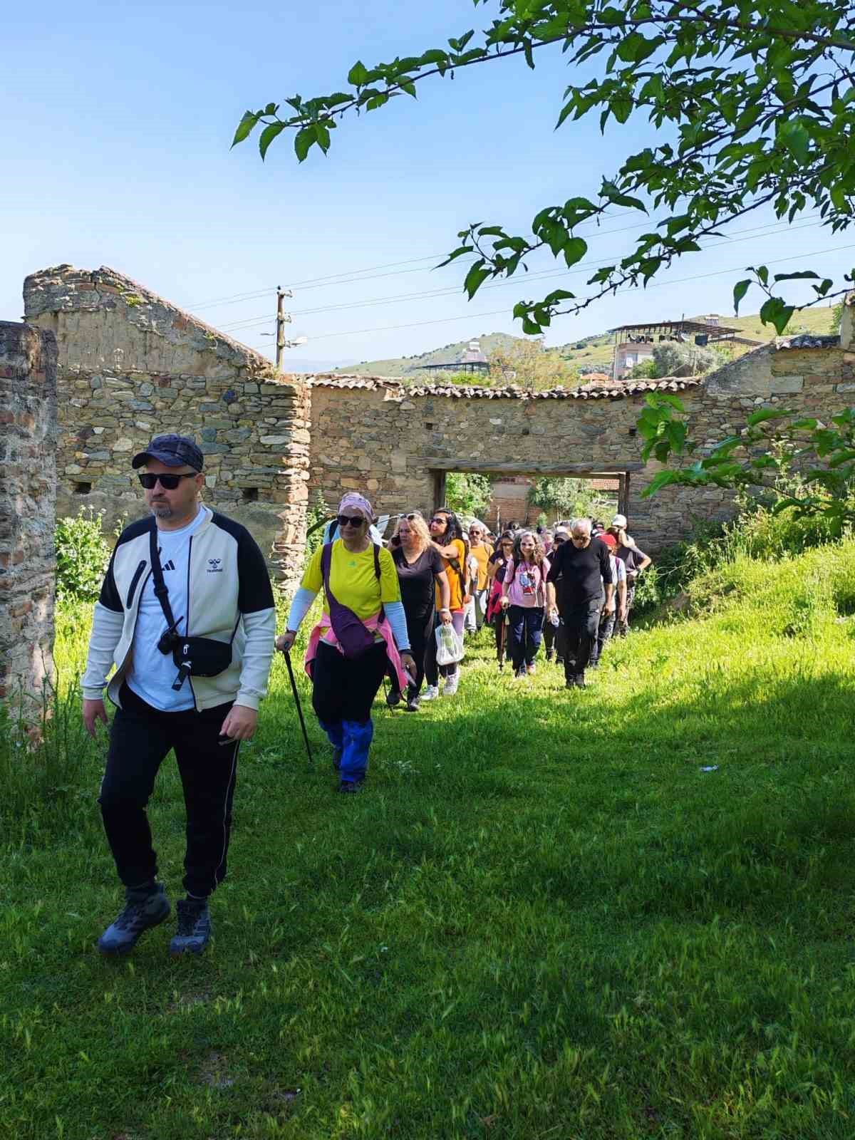 Aydın’da trekking rotası tarihle buluştu
