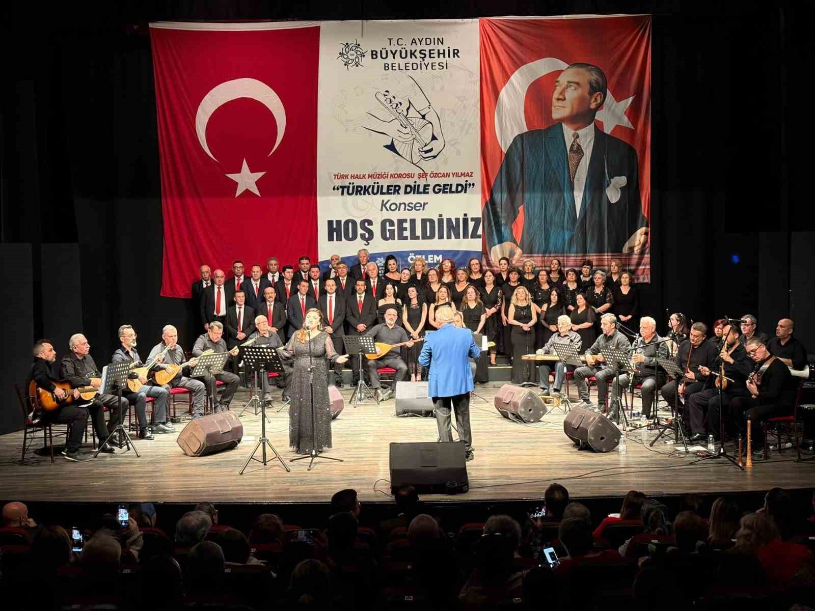 Aydın’da "Türküler dile geldi" konseri gerçekleştirildi

