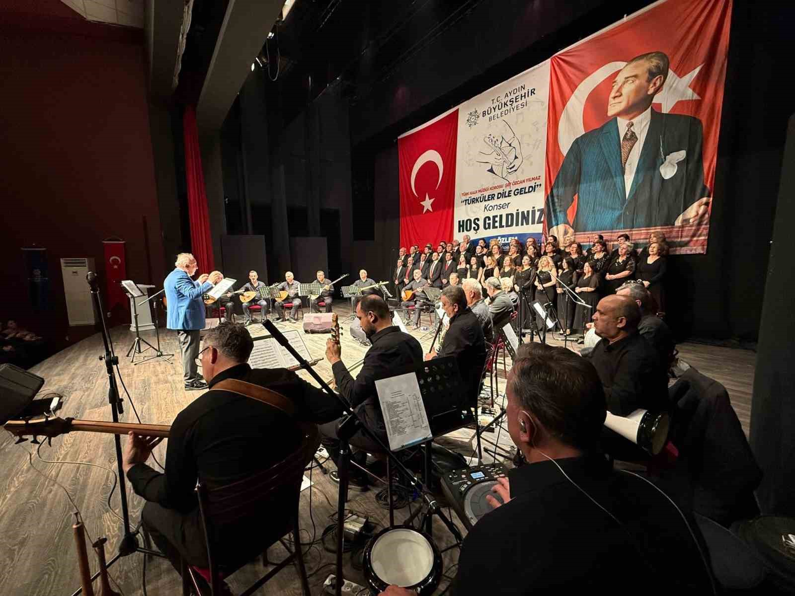 Aydın’da "Türküler dile geldi" konseri gerçekleştirildi
