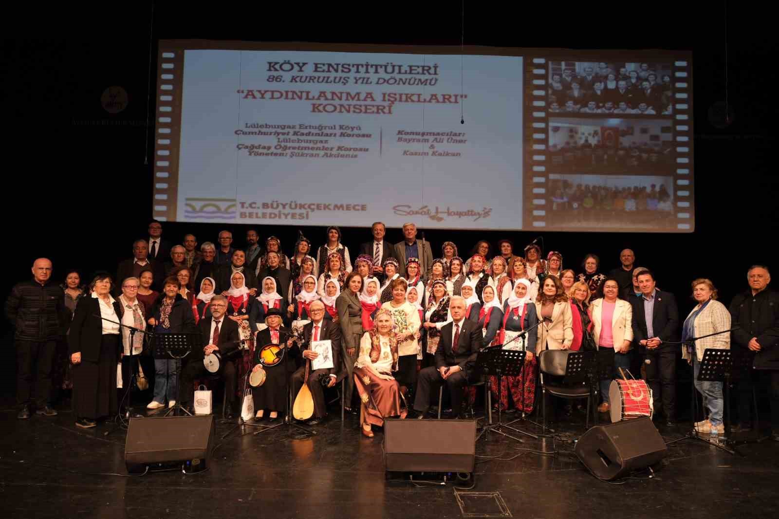 Aydınlanmanın Projesi Köy Enstitüleri Büyükçekmece’de yaşatıldı
