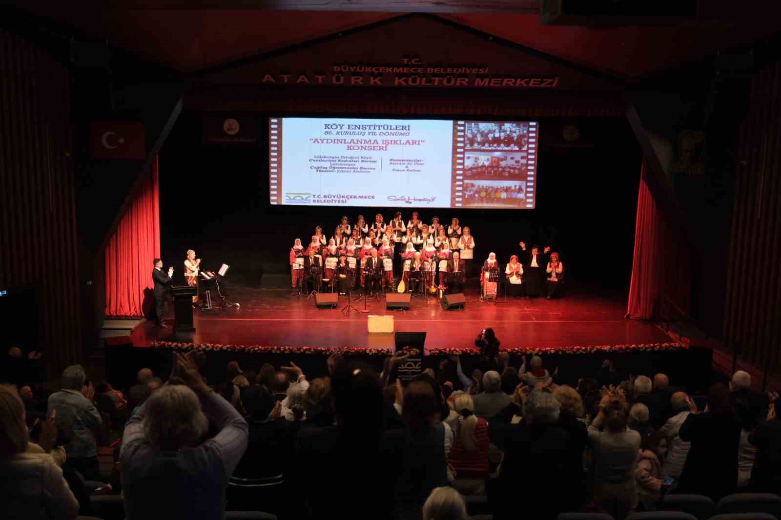 Aydınlanmanın Projesi Köy Enstitüleri Büyükçekmece’de yaşatıldı
