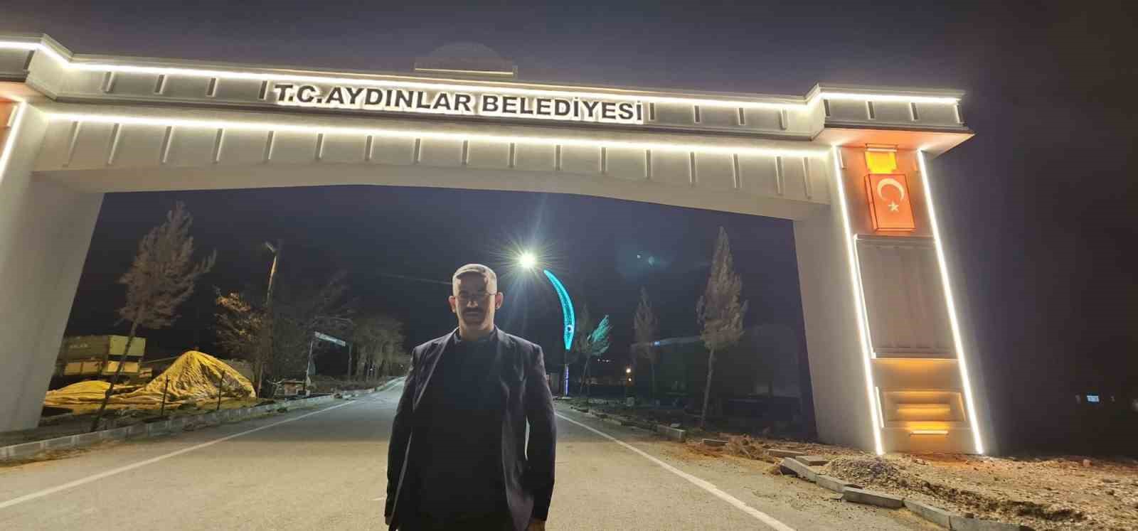 Aydınlatma çalışmasıyla Aydınlar beldesinin çehresi değişti
