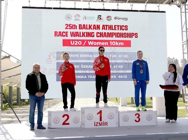 Aydınlı sporcular Balkan şampiyonasına damga vurdu
