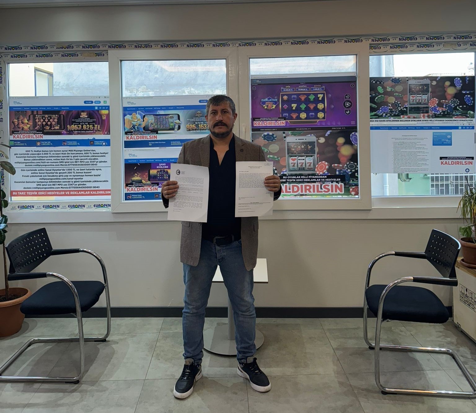 Aydınlı vatandaş, şans oyunlarına karşı mücadele başlattı
