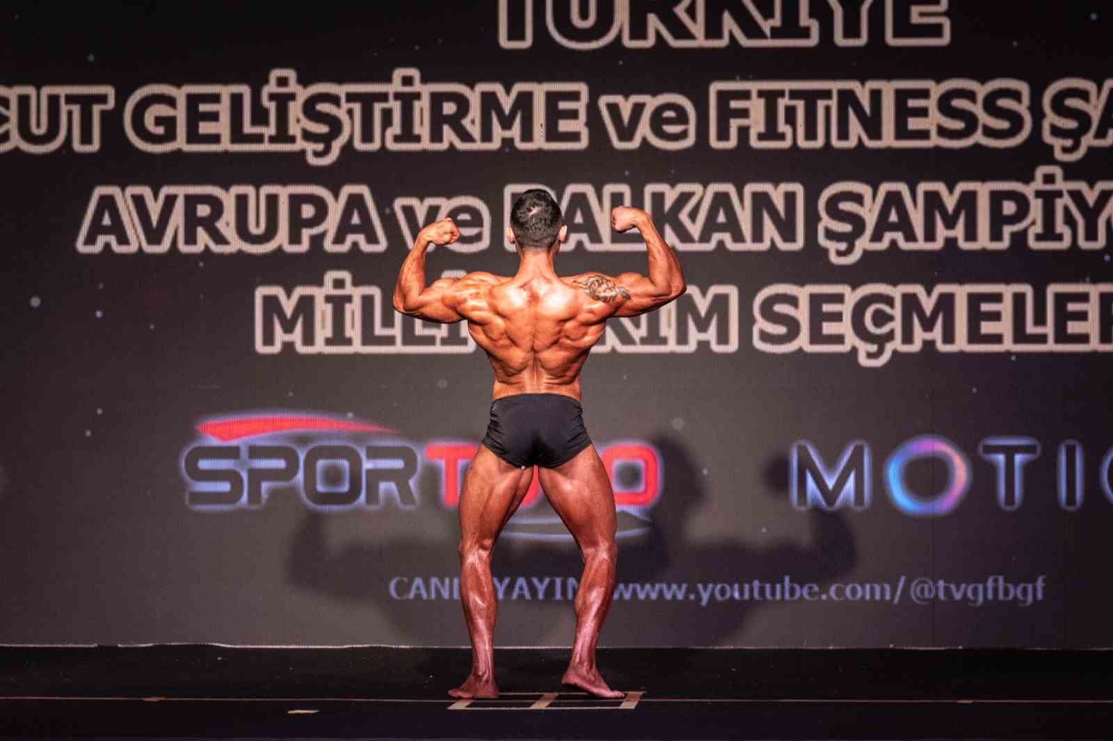 Aydınlı vücut geliştirme sporcusundan Avrupa seçmelerinde başarı
