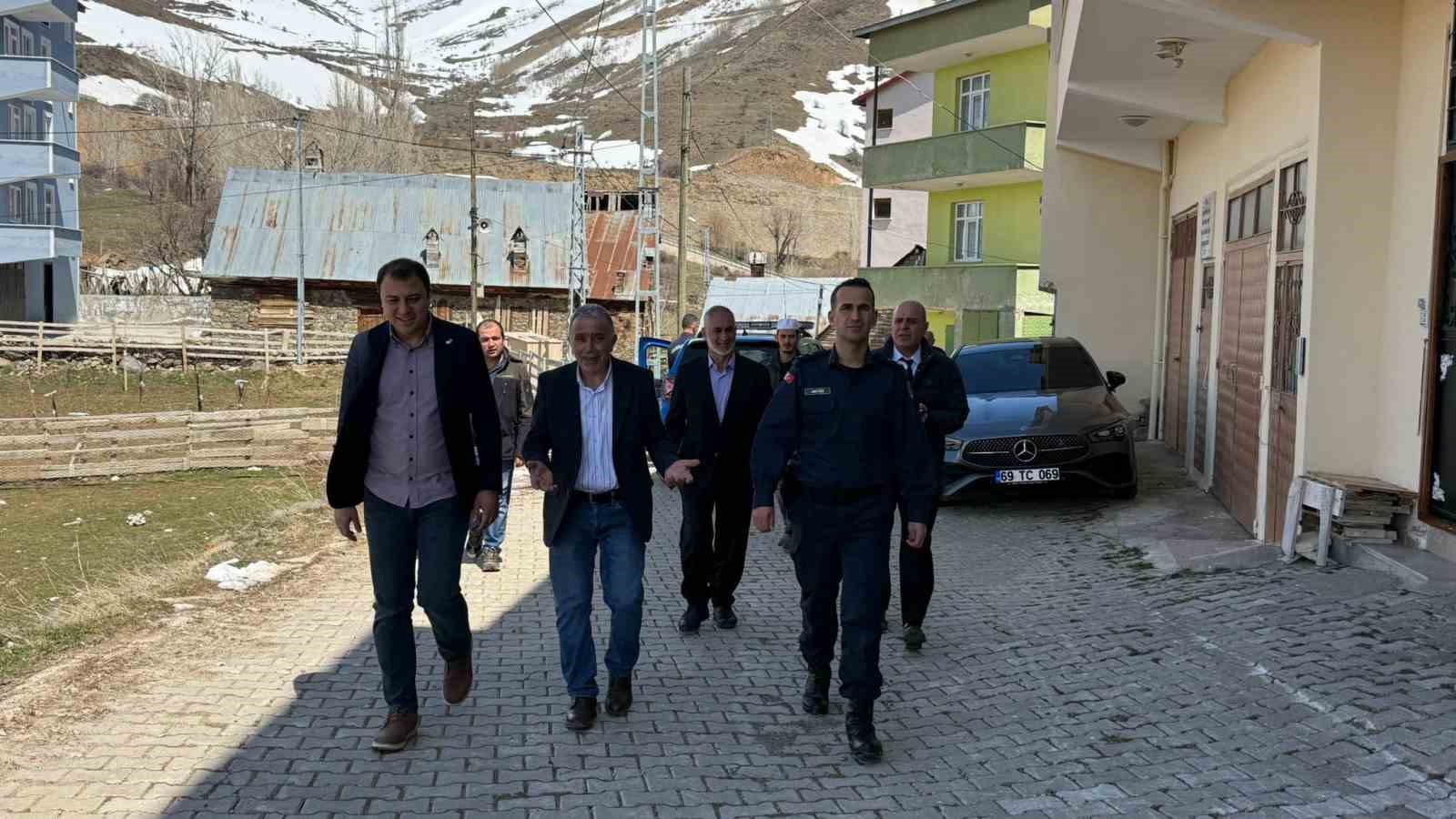 Aydıntepe’de köylerin ihtiyaçları sahada değerlendirildi
