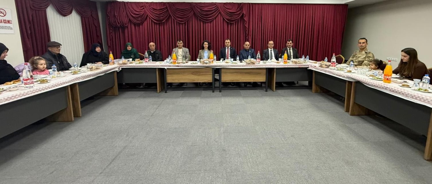 Aydıntepe’de şehit aileleri ve gaziler iftarda buluştu
