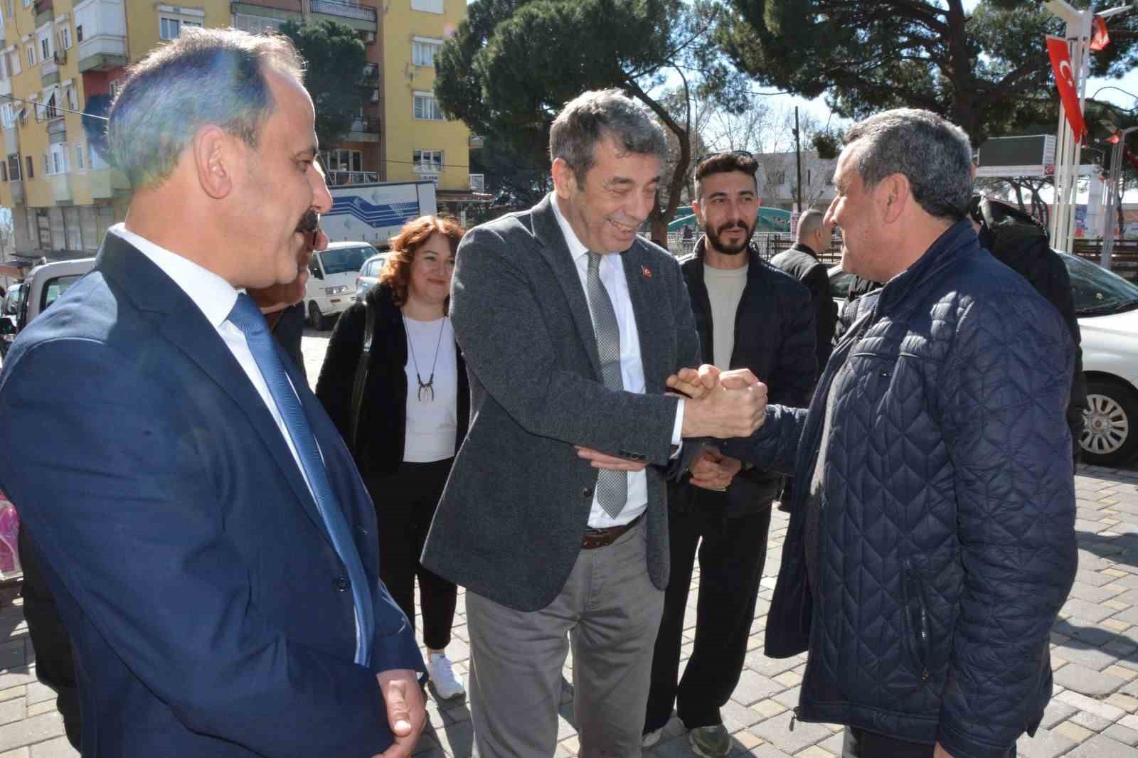 AYESOB Başkanı Künkcü, Kuyucak’ta esnaflarla buluştu
