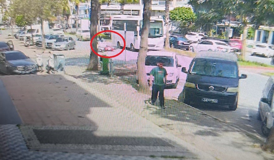 Aynı istikamette ilerlerken çarpışan motosikletlerden biri devrildi: 1 yaralı
