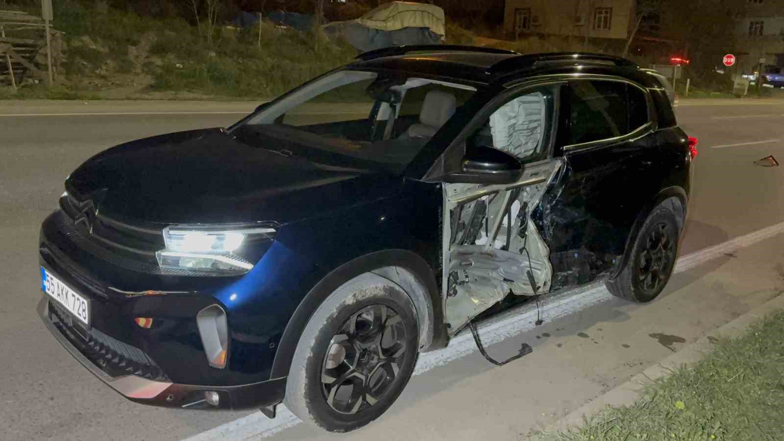 Aynı kavşakta 9 yıl sonra yine kaza yaptı: 2 yaralı
