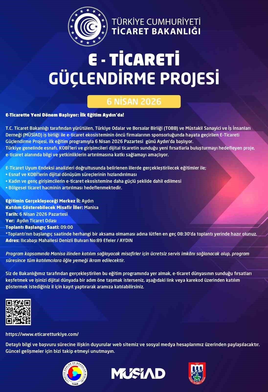 AYTO ticaret eğitimine ev sahipliği yapacak
