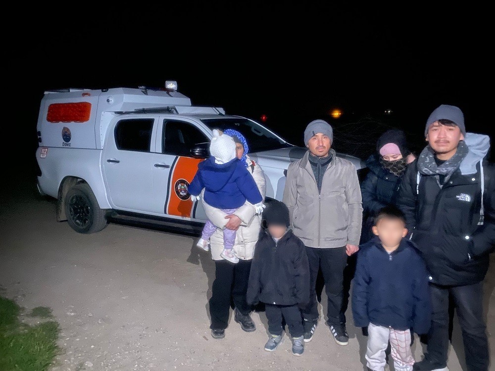 Ayvacık’ta 7 kaçak göçmen yakalandı
