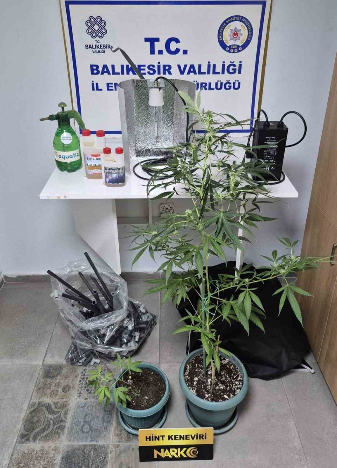 Ayvalık’ta kaçak içki ve uyuşturucudan 2 tutuklama
