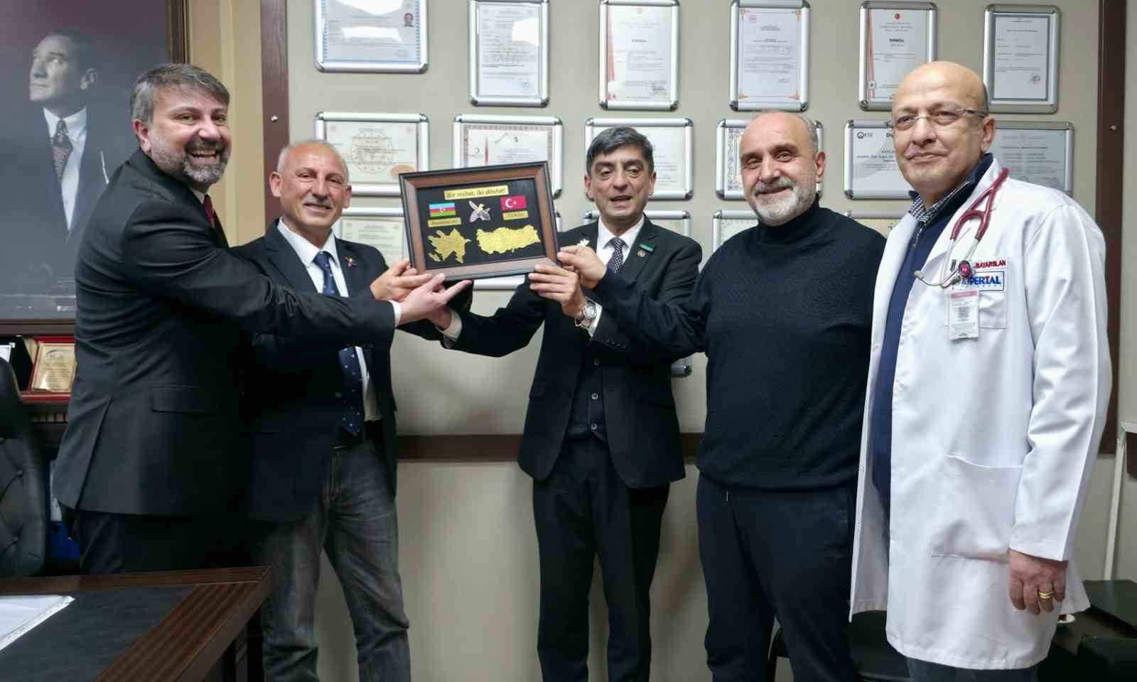 Azerbaycan sağlık turizmi heyeti Özel İmperial Hastanesi’ni gezdi
