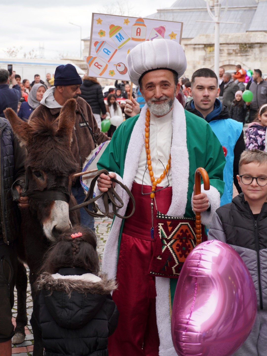 Babaeski’de çocuklar Nasreddin Hoca ile buluştu
