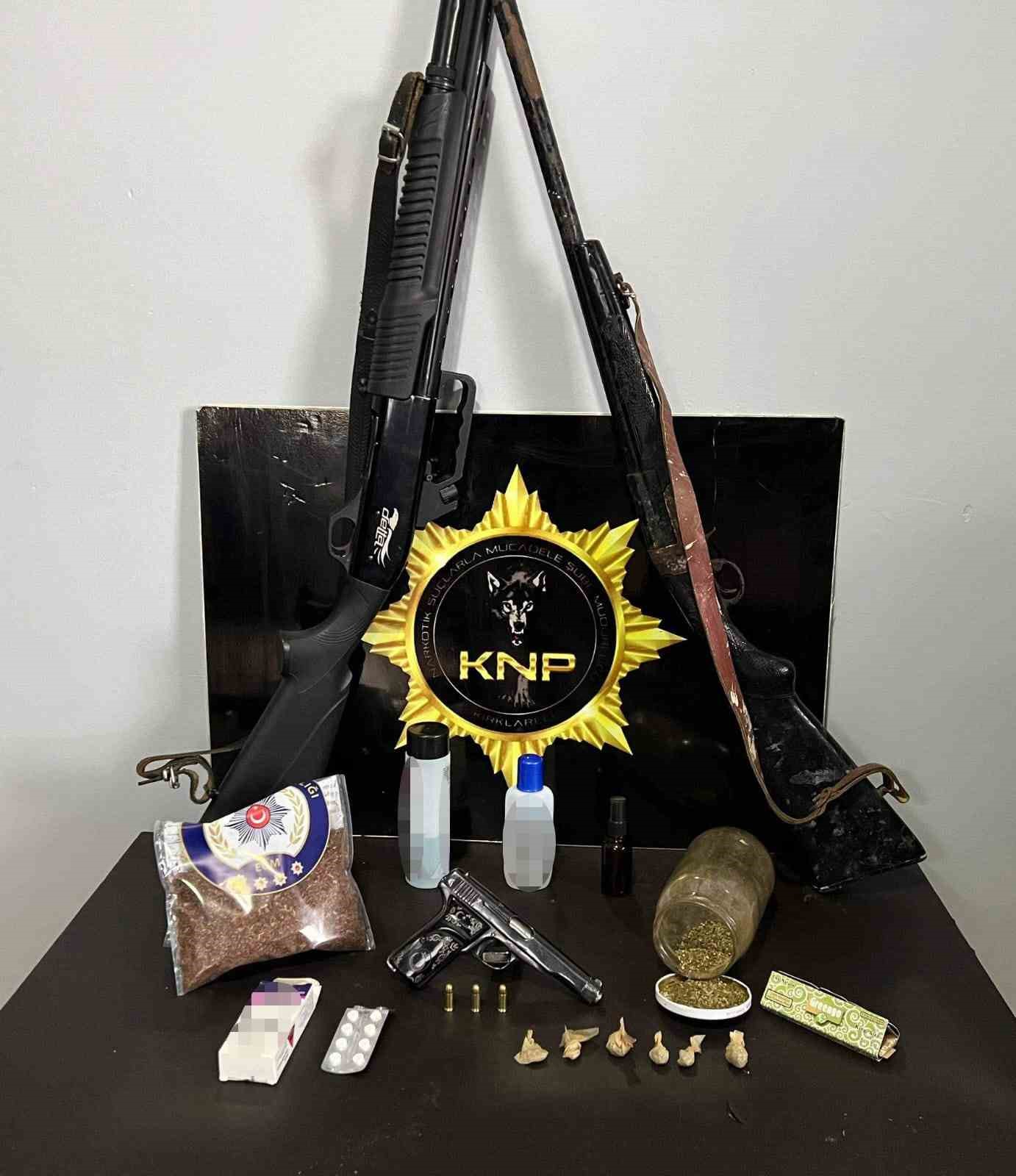 Babaeski’de narkotik operasyonu: 1 tutuklama
