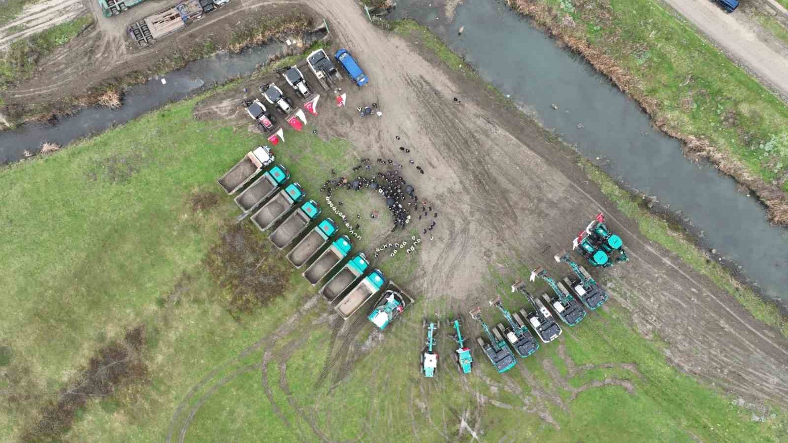 Bafra Ovası’nda drenaj seferberliği başladı
