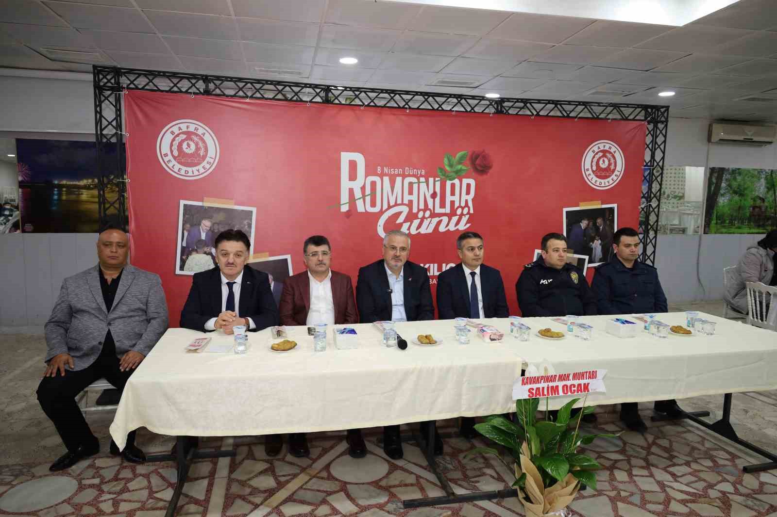 Bafra’da Romanlar Günü’nde birlik mesajı
