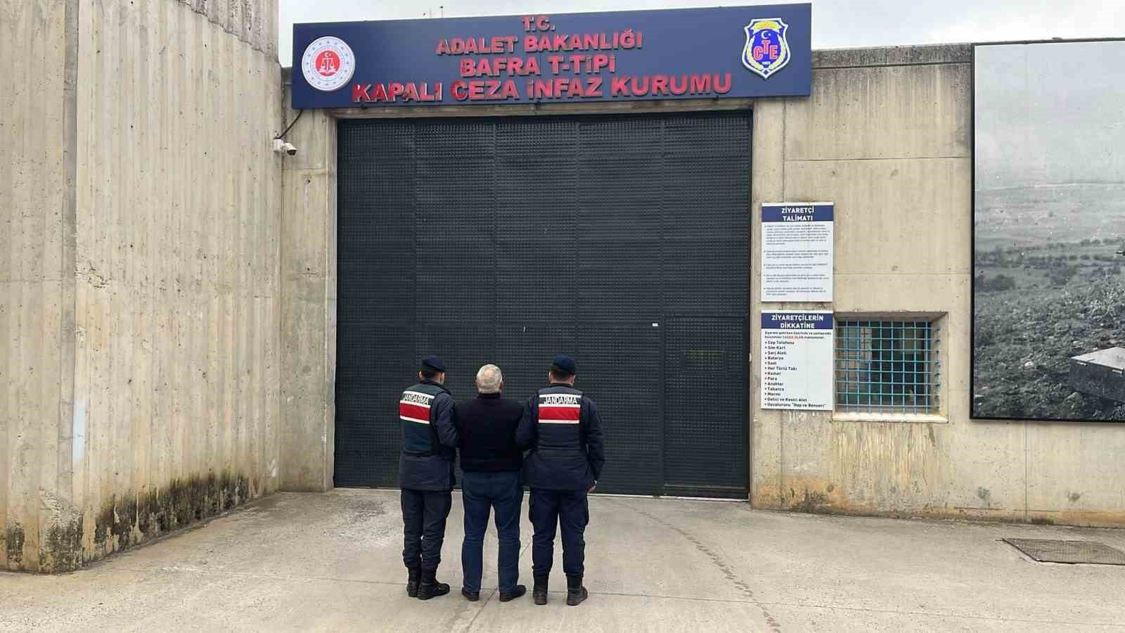 Bafra’da uyuşturucudan aranan hükümlü yakalandı
