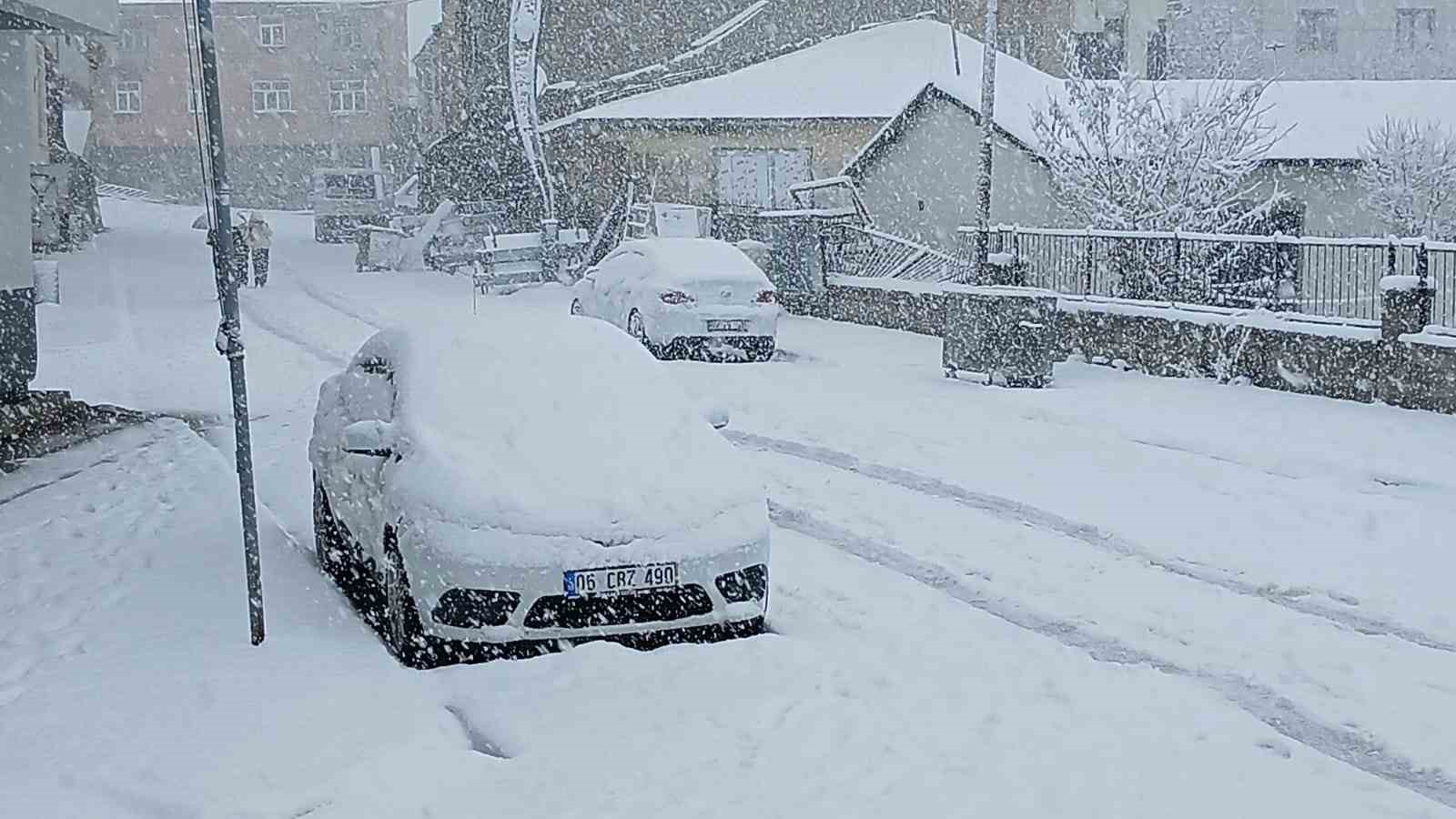 Baharı bekleyen Karlıova karlı bir güne uyandı
Baharı bekleyen Karlıova karlı bir güne uyandı