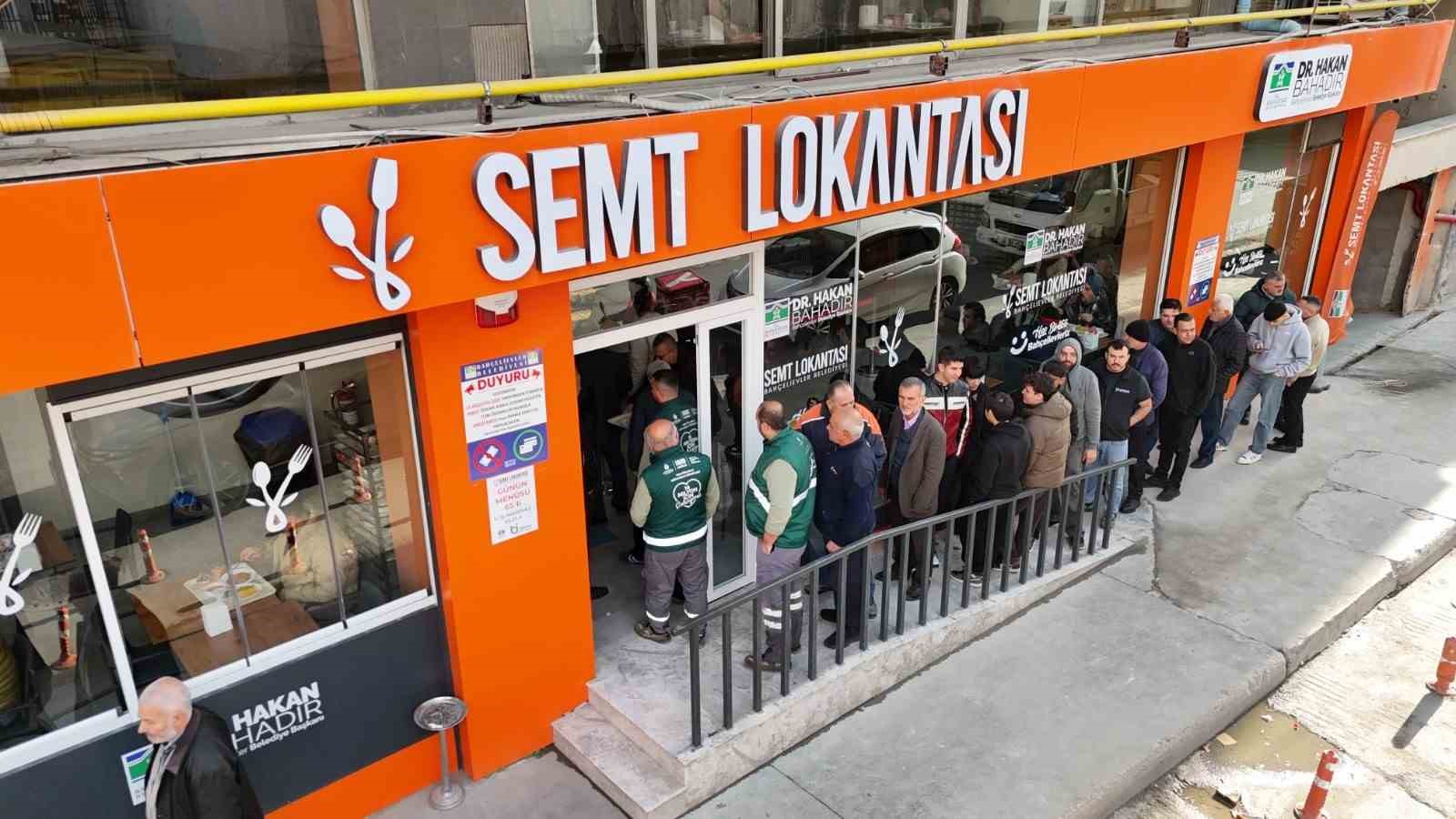 Bahçelievler Semt Lokantası açıldı: 55 liraya 4 çeşit yemek
