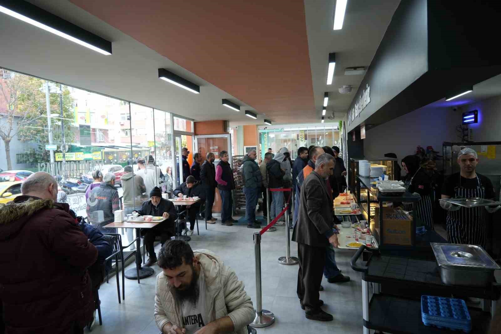 Bahçelievler Semt Lokantası açıldı: 55 liraya 4 çeşit yemek
