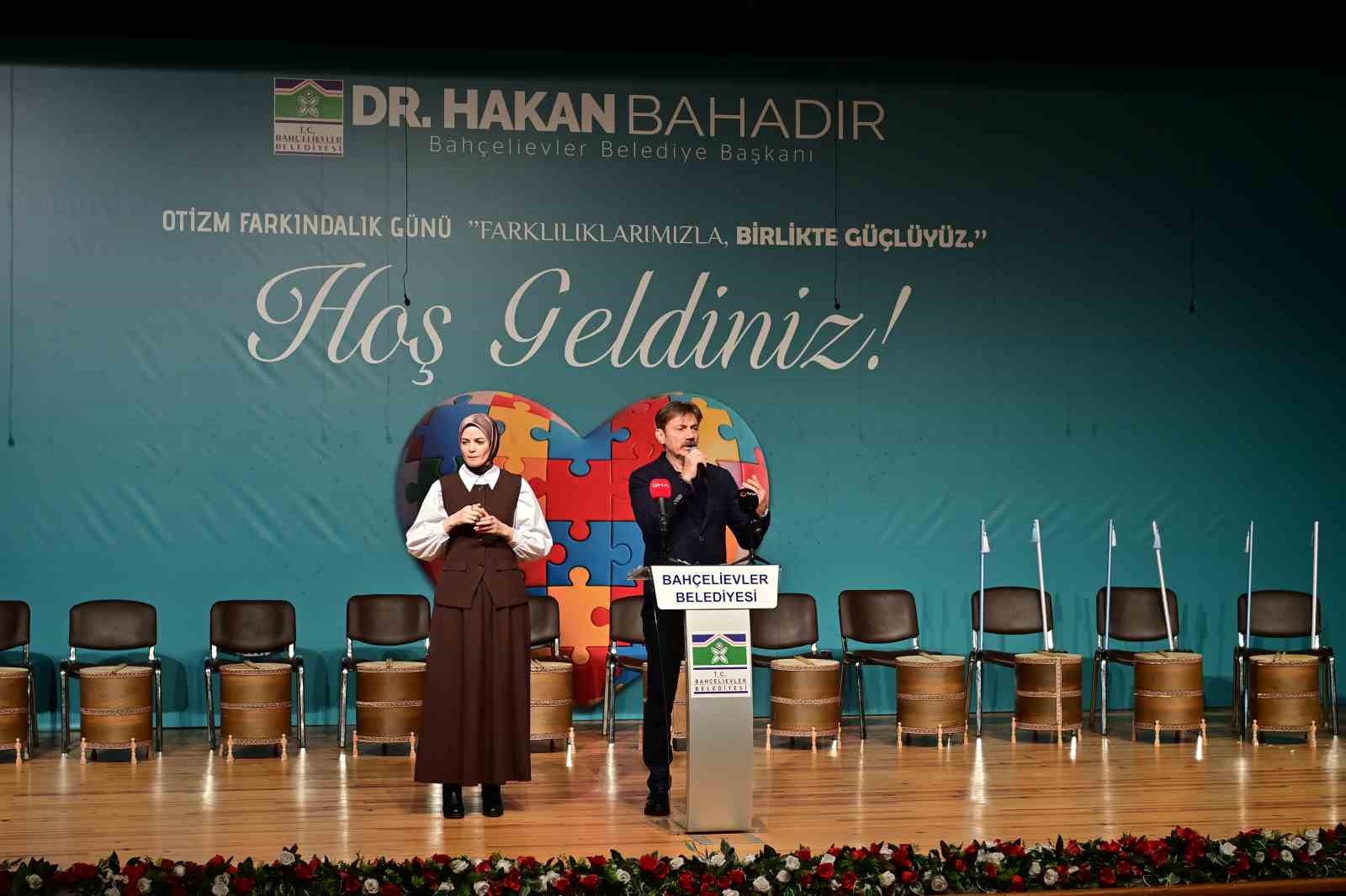 Bahçelievler’de Otizm Farkındalık Haftası’nda çocuklar performanslarını sergiledi
