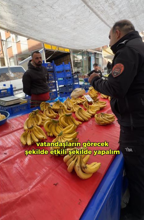 Bahçelievler’de pazarcının tartı oyunu bozuldu
