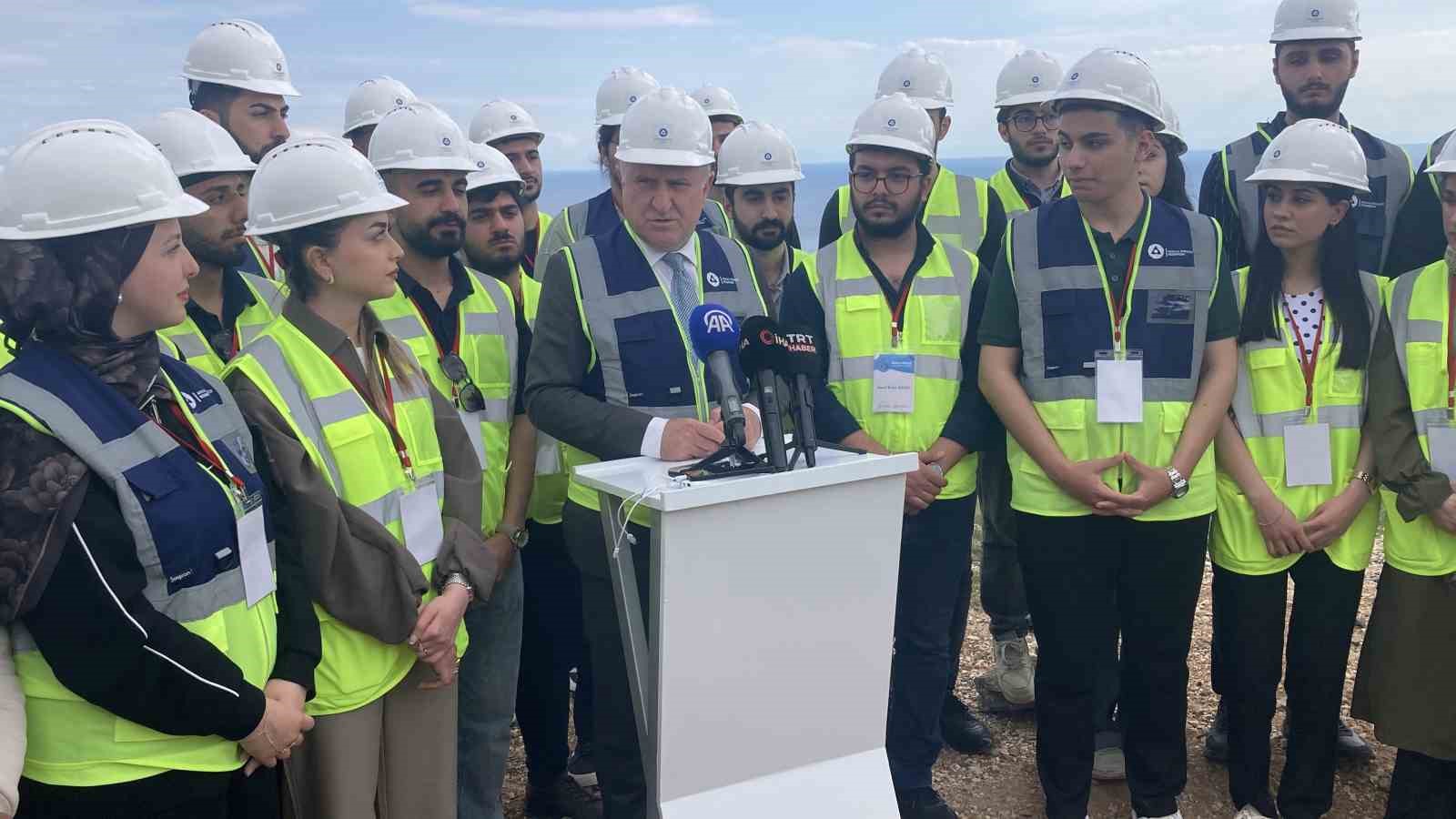 Bakan Bak Akkuyu NGS’de konuştu: "Büyüyen, gelişen, güçlü bir Türkiye var"
