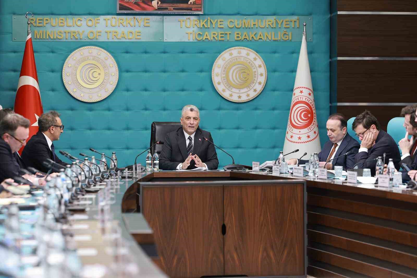 Bakan Bolat, ABD Ticaret Odası heyetiyle bir araya geldi
