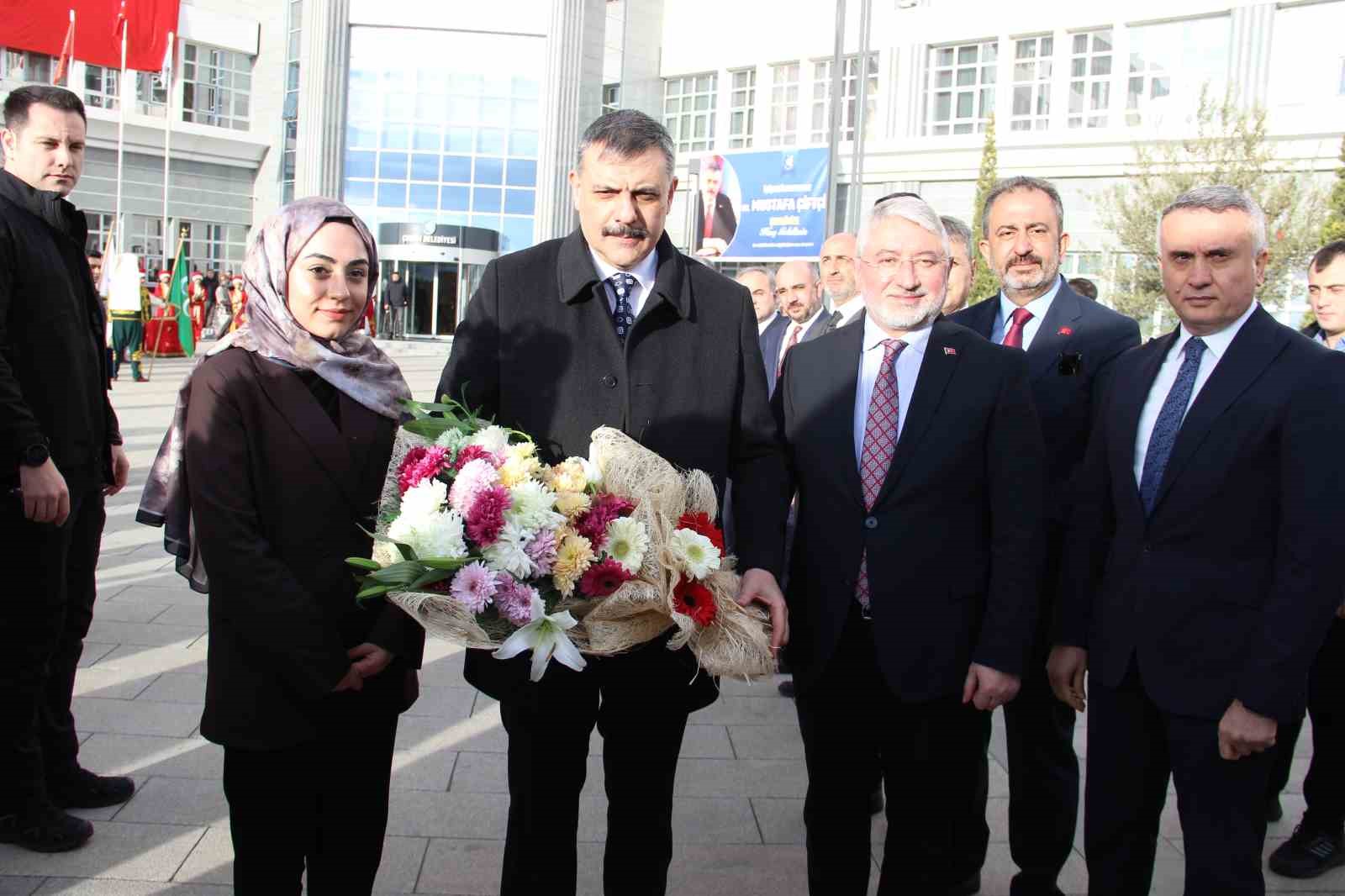 Bakan Çiftçi, 5 yıl valilik yaptığı Çorum’u ziyaret etti
