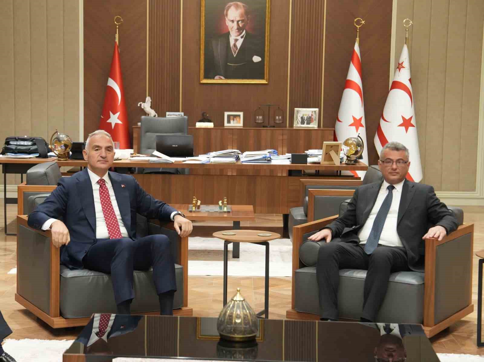 Bakan Ersoy: "KKTC’nin haklı davasında bir milim dahi geri adım atmayız"
