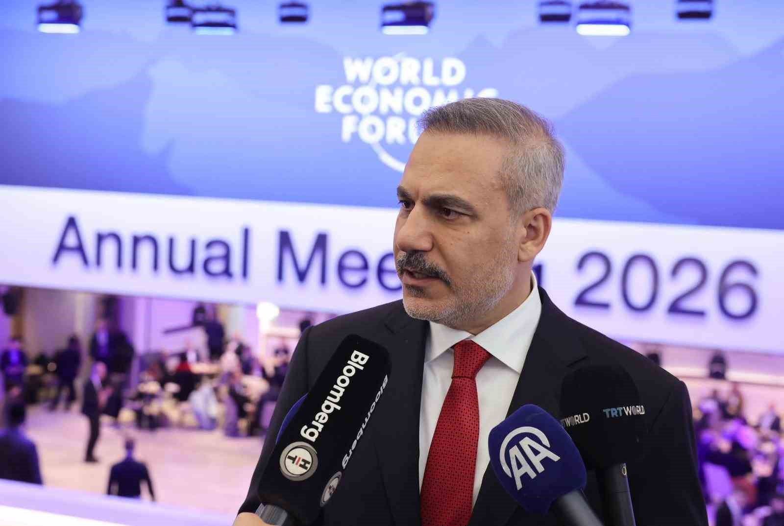 Bakan Fidan: "Barış Kurulu birçok ülkenin bir araya gelerek farklı görüşlerini uyumlaştırmaya çalıştığı bir yer"
Bakan Fidan: "Barış Kurulu birçok ülkenin bir araya gelerek farklı görüşlerini uyumlaştırmaya çalıştığı bir yer"